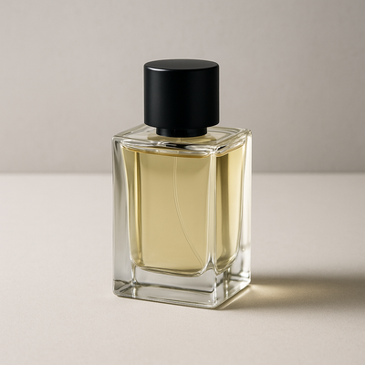 Eau de Parfum bottles arranged showcasing elegant fragrance options