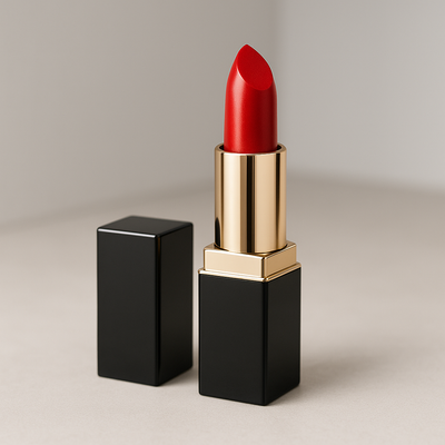 Lipstick collection showcasing vibrant shades and luxurious finishes