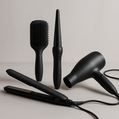 Styling Tools & Appliances displayed for haircare and smooth styling