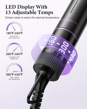 0.5 inch curling iron from BESTOPE PRO set