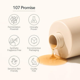 107 Clarifying Shampoo with fresh ingredients