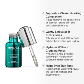 111SKIN Anti Blemish support Serum application on hand