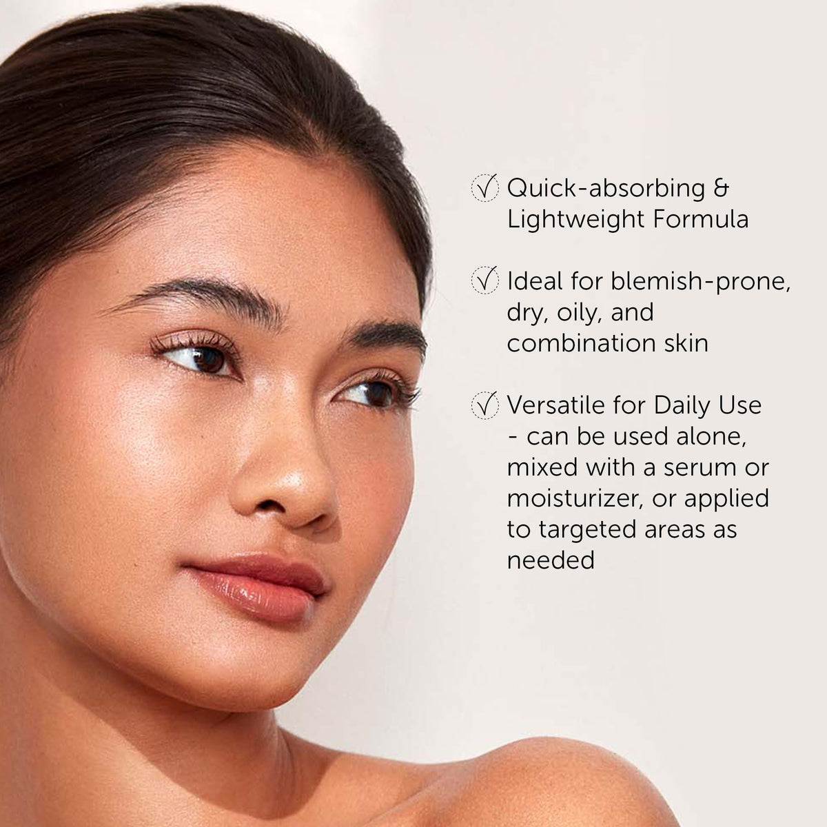 111SKIN Anti Blemish support Serum back view with ingredient list