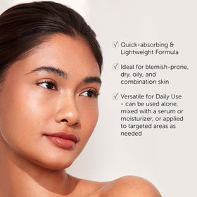 111SKIN Anti Blemish support Serum back view with ingredient list
