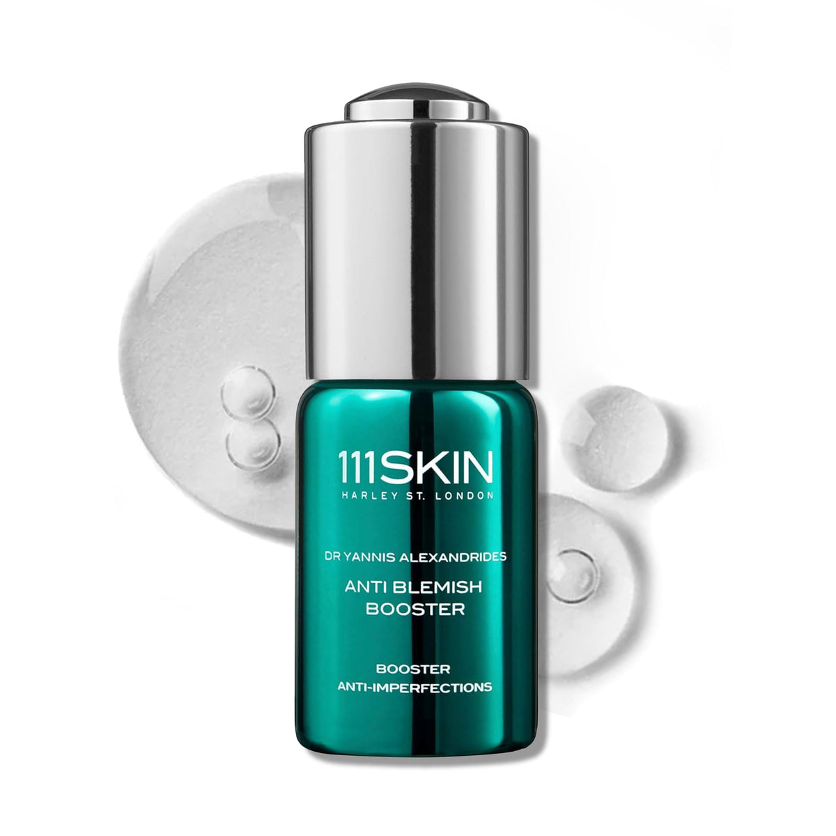 111SKIN Anti Blemish support Serum front view with packaging