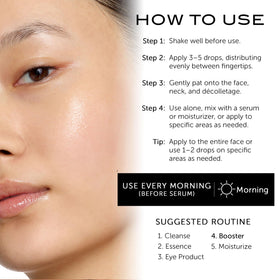 111SKIN Anti Blemish support Serum in a skincare routine setup