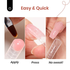 120g beetles Poly Nail Gel in vibrant colours