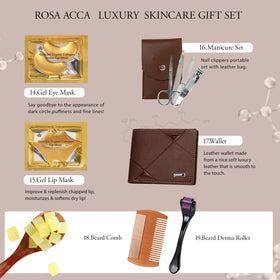 120ml clay mask from RA ROSA ACCA Men's Sandalwood Facial Skin Care Set