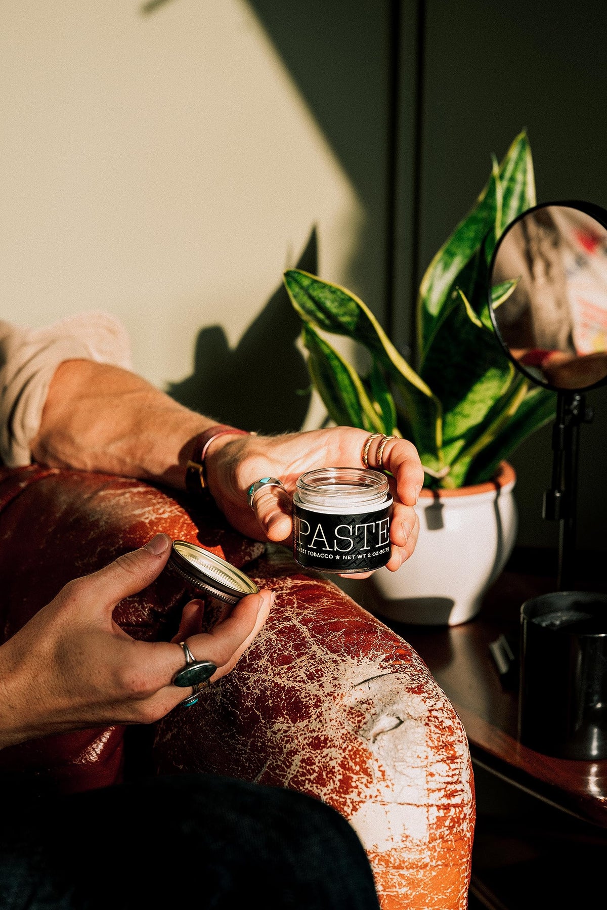 18.21 Man Made Hair Paste lifestyle shot