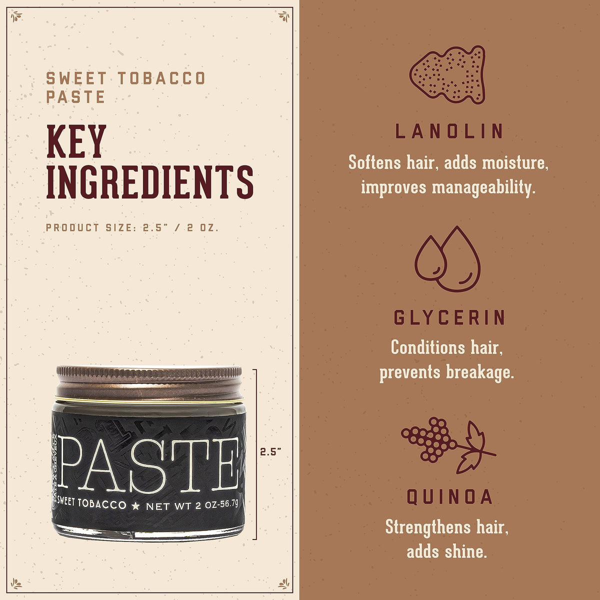 18.21 Man Made Hair Paste texture close-up