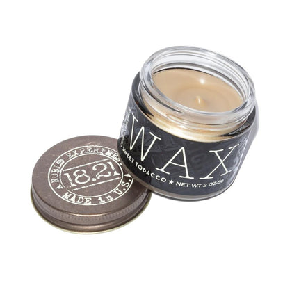 18.21 Man Made Hair Styling Wax 2oz front view with packaging