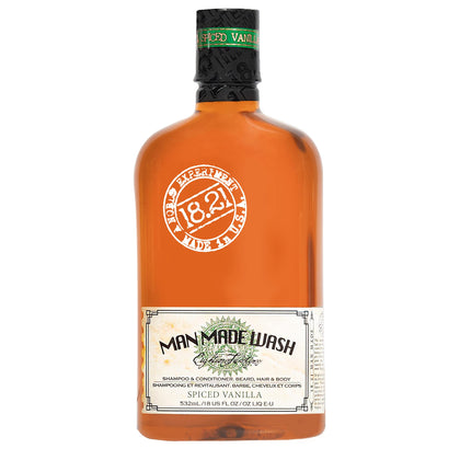 18.21 Man Made Original Spiced Vanilla 3-in-1 Body Wash front view