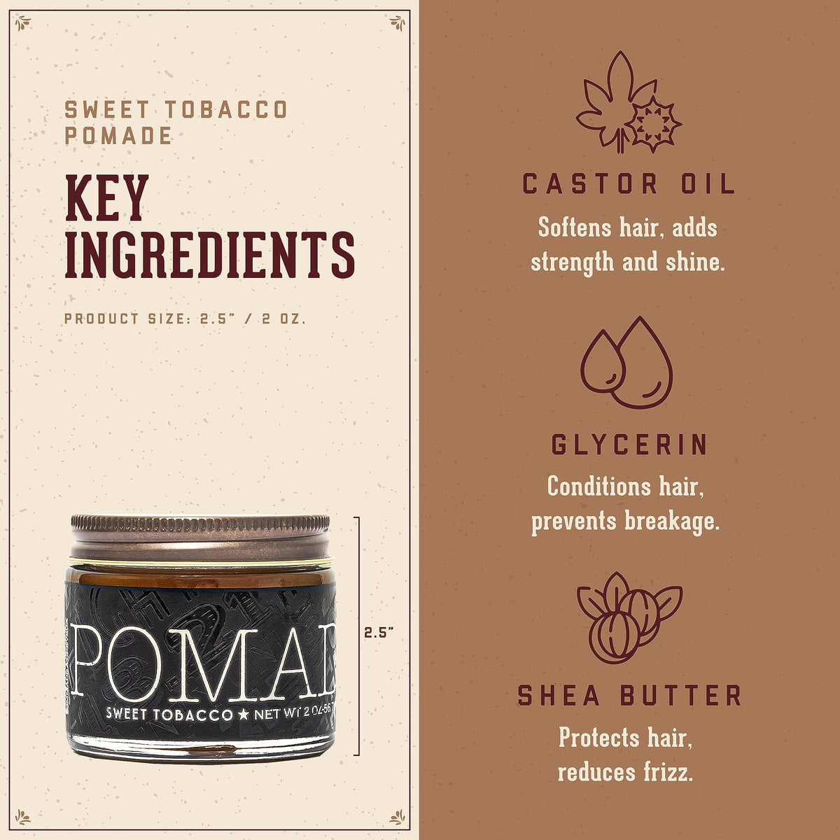 18.21 Man Made Pomade application on short hair