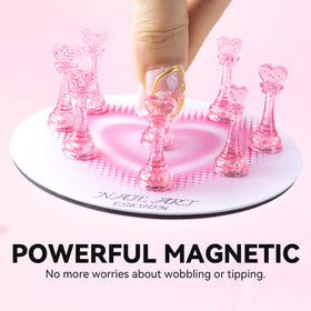 200 double-sided tapes included in ESUOHYM Nail Stand Set
