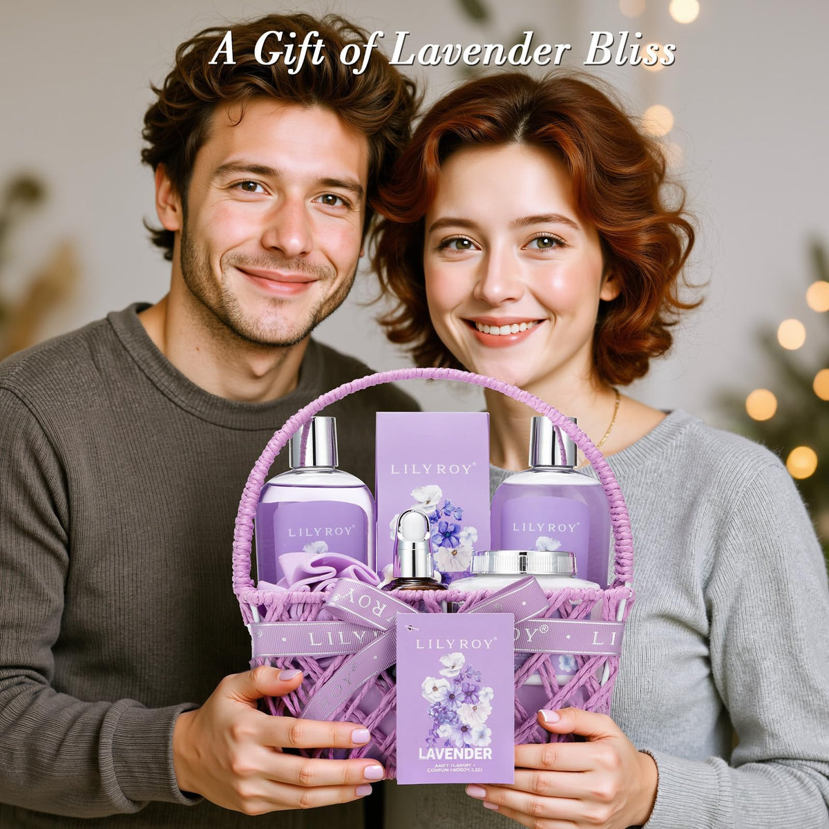 250ml shower gel and 250ml bubble bath from LILY ROY