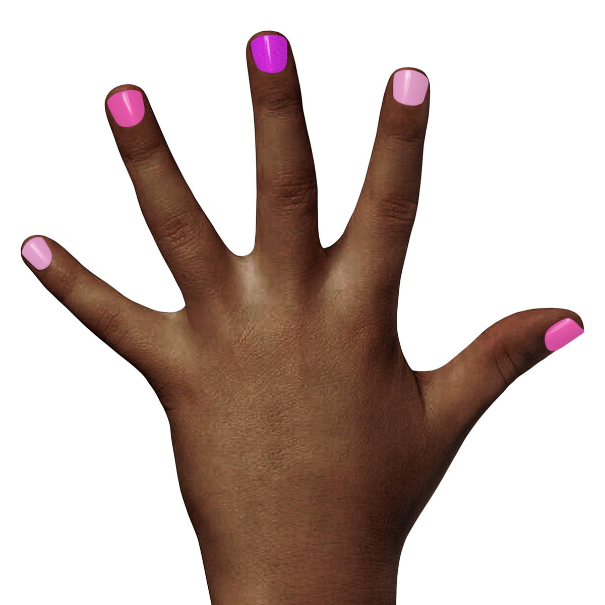 3-D Nail Art Stickers included in Piggy Paint set