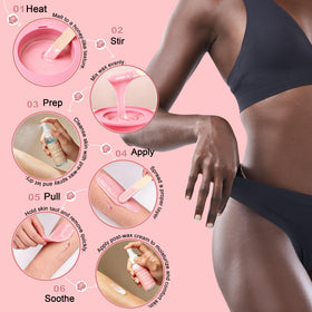 30 wooden applicators for precise waxing