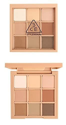 3CE Mood Recipe Multi Eye Color Palette open showing smooth powder texture