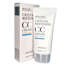 3W Clinic Crystal CC Cream 50ml Natural Beige front view