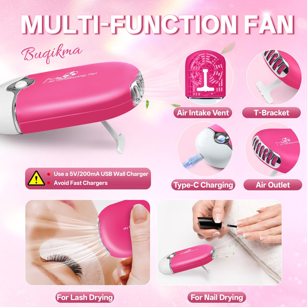 50 mascara brushes from Buqikma Lash Shampoo Kit