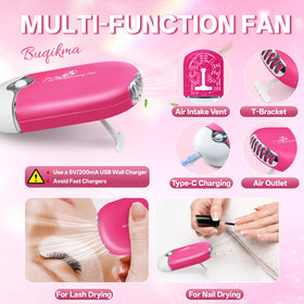 50 mascara brushes from Buqikma Lash Shampoo Kit