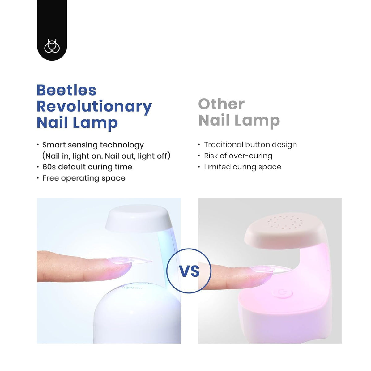 7.5ml beetles nail gel bottle for nail application