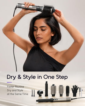 7MAGIC 6 in 1 hair styler with ionic care feature