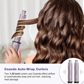 7MAGIC 7-in-1 Air Multi-Styler with curlers displayed