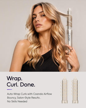 7MAGIC hair dryer brush in elegant gift packaging