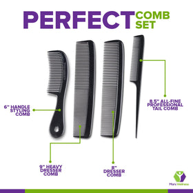8-inch Dresser comb from MARS WELLNESS set