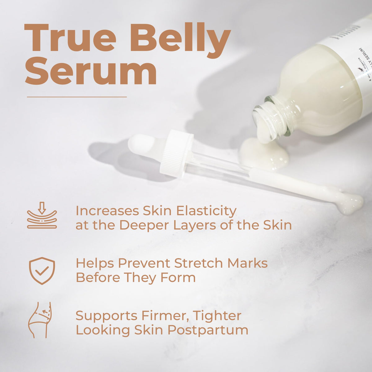8 Sheep True Belly Serum bottle with cap