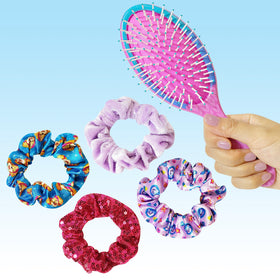 9-inch detangling hair brush with rounded bristles