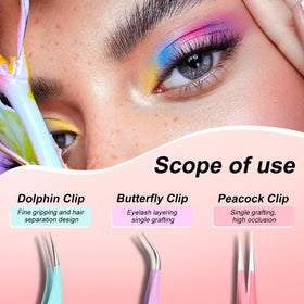 90° tweezer for volume lashes from LQOQA