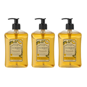 A LA MAISON Honeysuckle Liquid Hand Soap 16.9 Fl Oz front view