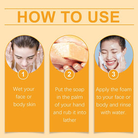 Aacnre Turmeric foaming face wash application demonstration