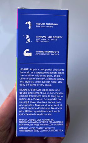 AAVRANI Hair Density packaging details