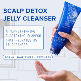 AAVRANI Scalp Detox Jelly Cleanser Tea Tree Shampoo back view