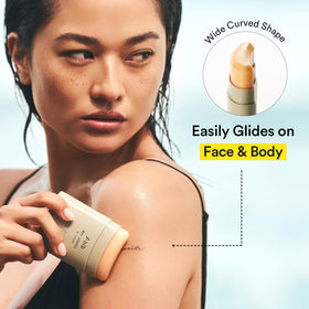 Abib Airy Sunstick SPF50+ close-up of texture