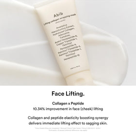 Abib Collagen Overnight Wrapping Mask Jericho Rose texture close-up