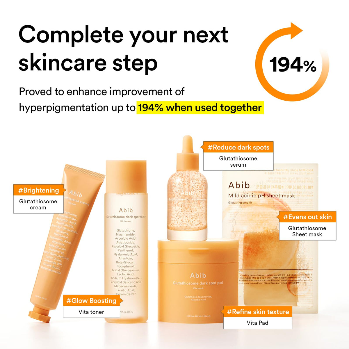 Abib Glutathiosome Cream Vita Tube open showing cream texture