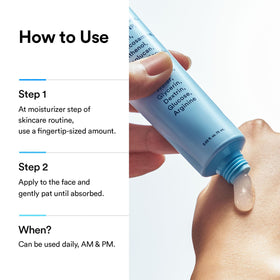 Abib Hyaluronic Boom Crème Water Tube packaging detail