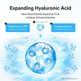 Abib Hyaluronic Boom Crème Water Tube with application on skin