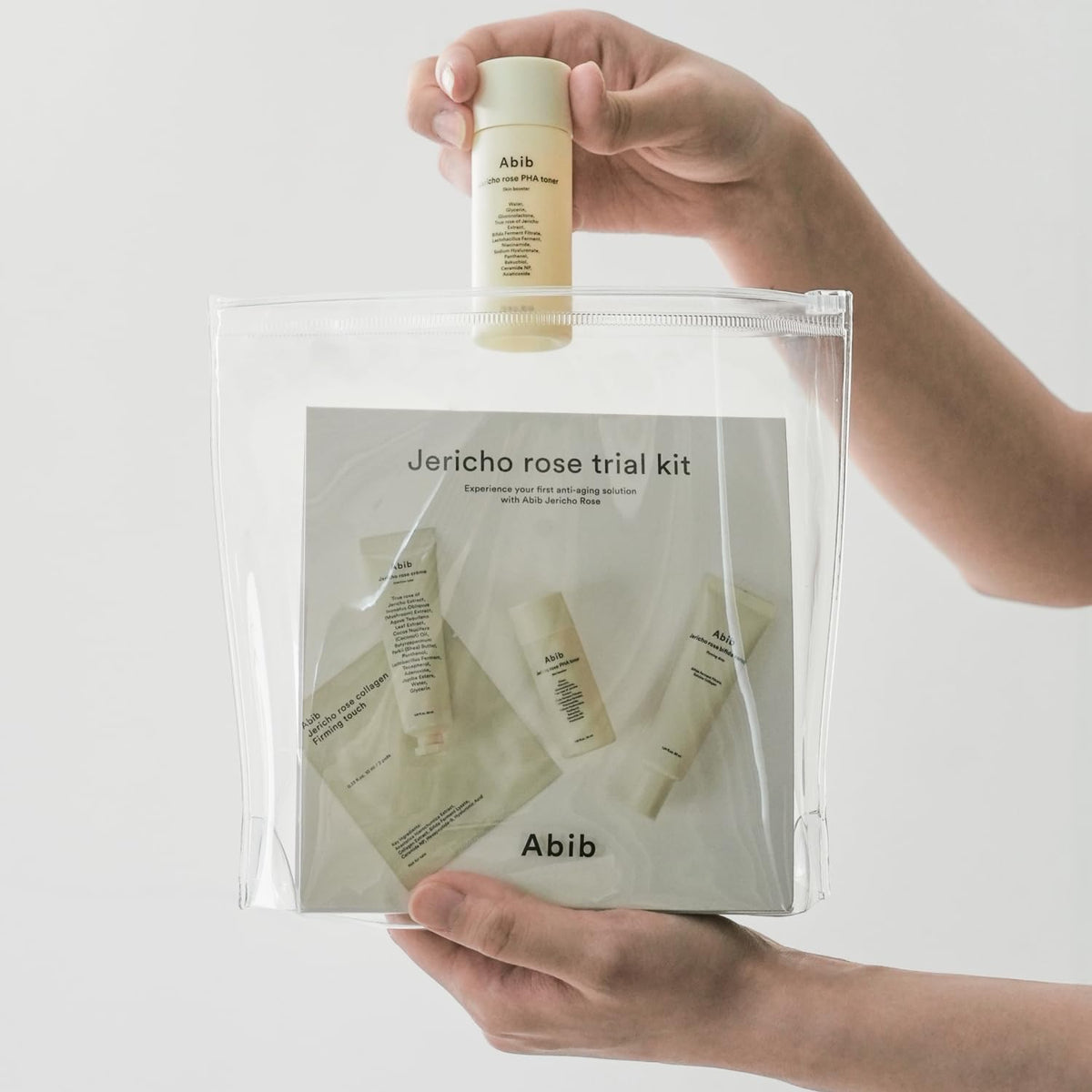 Abib Jericho Trial Kit serum bottle with beige label