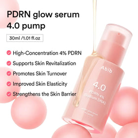 Abib PDRN Glow Serum pump top view