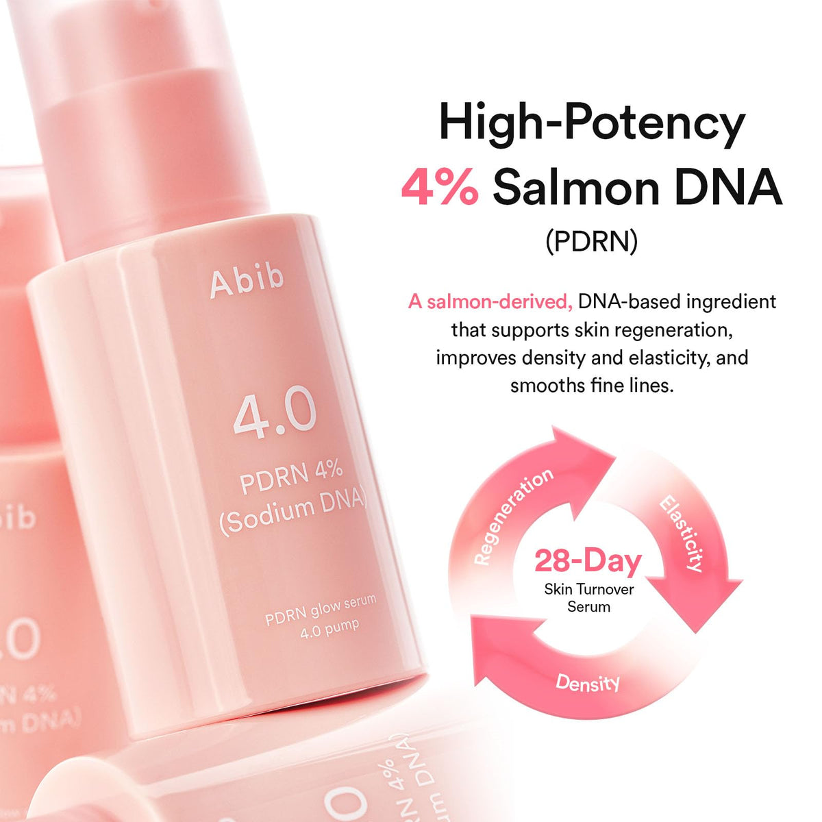Abib PDRN Glow Serum with a dropper