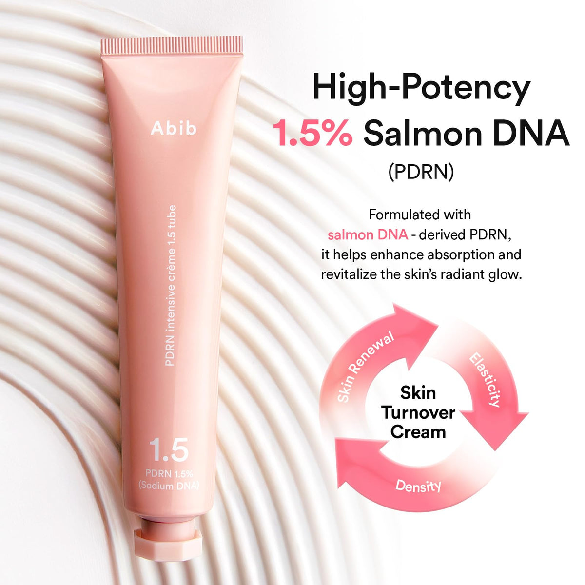 Abib PDRN Intensive Cream 1.5 Tube side view