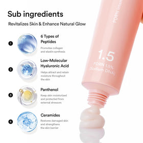 Abib PDRN Intensive Cream with skincare routine products