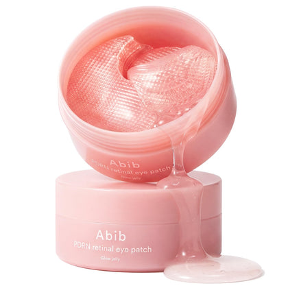 Abib PDRN Retinal Eye Patches front view in packaging