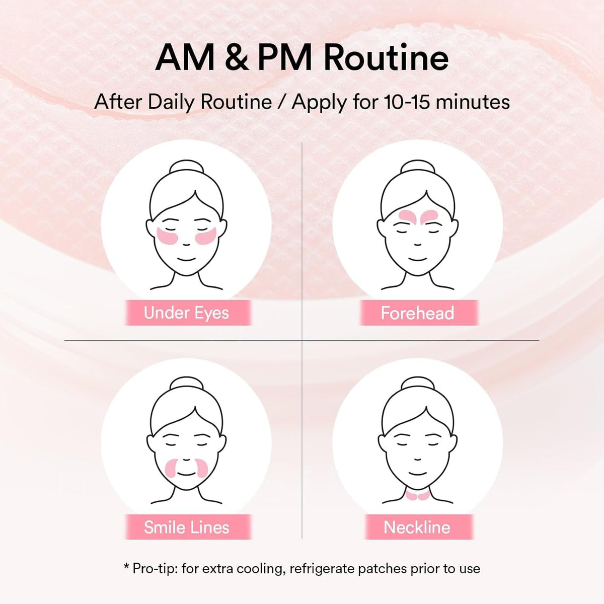 Abib PDRN Retinal Eye Patches in a beauty routine setting