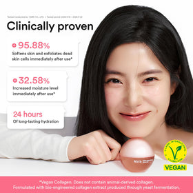 Abib PDRN Vegan Collagen Lip Mask with ingredients list
